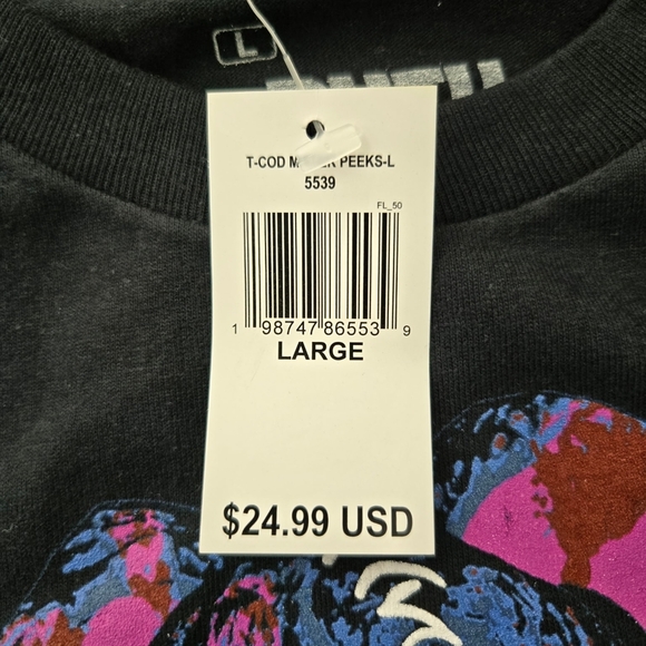 Call of Duty Mister Peeks Black T-Shirt. Size Large. New. - Picture 7 of 7